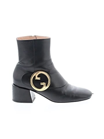 Gucci Leather GG Blondie 55mm Ankle Boots (view 1)