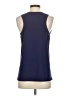 Unbranded Blue Sleeveless T-Shirt Size S - photo 2