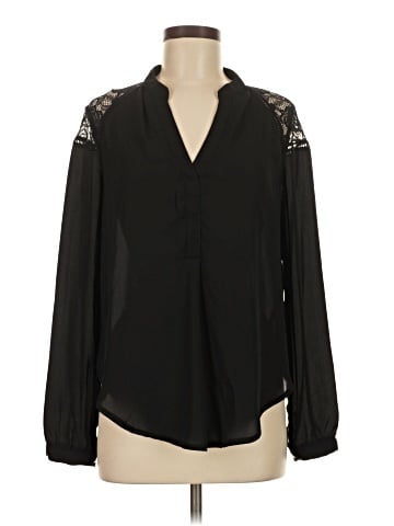 Astr Long Sleeve Blouse (view 1)