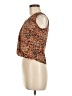 Evereve 100% Polyester Brown Sleeveless Blouse Size XS - photo 5