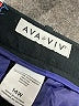 Ava & Viv Color Block Blue Active Pants Size 14W - photo 7