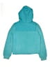 Tek Gear 100% Polyester Color Block Teal Zip Up Hoodie Size 14 - 16 - photo 2