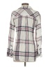 Rails 100% Rayon Plaid Ivory Long Sleeve Button-Down Shirt Size S - photo 2