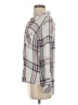 Rails 100% Rayon Plaid Ivory Long Sleeve Button-Down Shirt Size S - photo 5