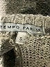 Tempo Paris Metallic Gray Pullover Sweater Size S - photo 7