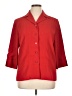 Appleseeds 100% Polyester Red Blazer Size 14 - photo 1