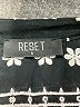 Reset 100% Polyester Print Black Casual Dress Size S - photo 7
