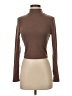 Shein Brown Long Sleeve Turtleneck Size 4 - photo 1