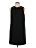 Laundry by Shelli Segal Solid Black Casual Dress Size 10 - photo 1