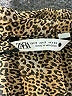 Zara Animal Print Brown Sleeveless Blouse Size S - photo 7
