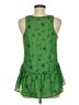 Xhilaration 100% Polyester Green Sleeveless Blouse Size M - photo 2