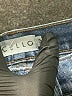 Cello Jeans Graphic Blue Jeans Size 3 - photo 4