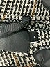 Vero Moda 100% Polyester Houndstooth Gray Coat Size S - photo 7