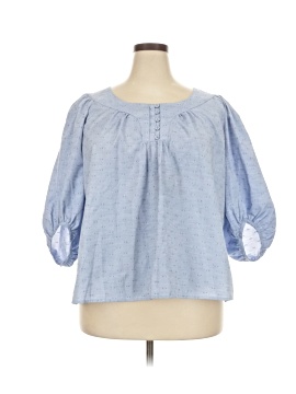 Pomander Place 3/4 Sleeve Blouse