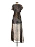 Lulus Paisley Brown Casual Dress Size S - photo 2