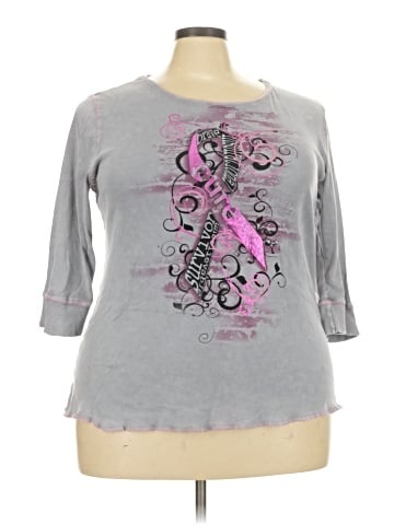 One World 3/4 Sleeve T-Shirt (view 1)