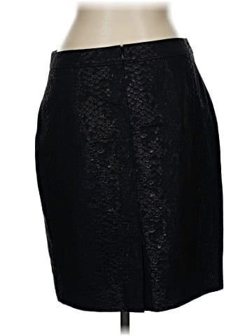 Kate Hill Faux Leather Skirt (view 2)