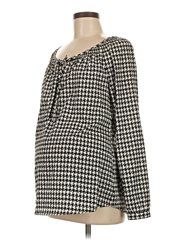 Motherhood Long Sleeve Blouse (view 1)
