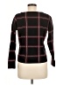 Tahari Plaid Black Pullover Sweater Size M - photo 2