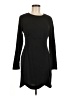 Donna Morgan Solid Black Casual Dress Size 6 - photo 1
