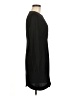 Donna Morgan Solid Black Casual Dress Size 6 - photo 4