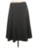 Rafaella Solid Gray Casual Skirt Size 8 - photo 2