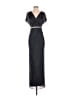 Mac Duggal 100% Polyester Silver Cocktail Dress Size 4 - photo 1