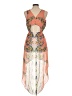 Free People 100% Polyester Paisley Orange Cocktail Dress Size M - photo 2