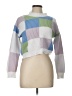 Unbranded Color Block White Pullover Sweater Size L (estimated) - photo 1
