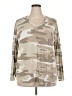 Como Blu Camo Tan Pullover Sweater Size 2X - photo 1