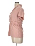 DKNY Pink Short Sleeve Blouse Size L - photo 5