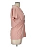 DKNY Pink Short Sleeve Blouse Size L - photo 4