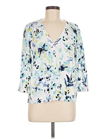 Christopher & Banks 3/4 Sleeve Blouse (view 1)