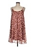 She + Sky 100% Polyester Animal Print Brown Casual Dress Size M - photo 1