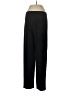 Talbots 100% Polyester Solid Black Track Pants Size 12 - photo 2