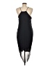 H&M 100% Polyester Solid Black Cocktail Dress Size 8 - photo 2