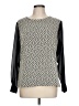 Chico's Chevron-herringbone Black Pullover Sweater Size Lg (2) - photo 1