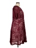 Unbranded 100% Polyester Burgundy Cocktail Dress Size 16 - photo 4