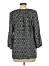 Rose & Thyme 100% Rayon Gray 3/4 Sleeve Blouse Size L (estimated) - photo 2