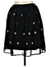 Assorted Brands 100% Polyester Stars Black Casual Skirt Size XL - photo 1