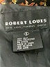 Robert Louis Paisley Brown Silk Blazer Size S - photo 6