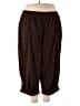 Unbranded 100% Polyester Animal Print Brown Casual Pants Size 5X - photo 1