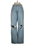 Reformation Hearts Blue Jeans Size 26 waist - photo 1