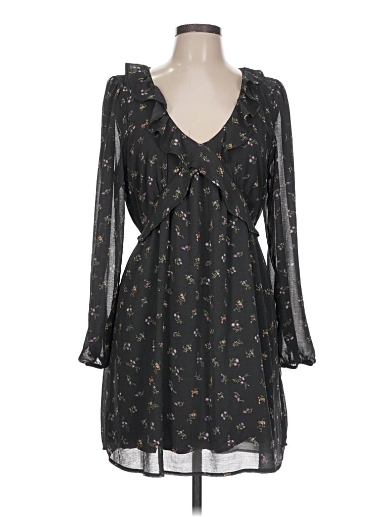 Pre-owned American Eagle Outfitters Casual Dress In Black