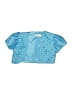 Richie House 100% Polyester Blue Cardigan Size 4 - photo 1
