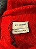 St. John Red Turtleneck Sweater Size M - photo 7