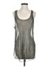Silence and Noise Metallic Silver Sleeveless Blouse Size S - photo 1