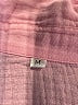 Unbranded Checkered-gingham Pink 3/4 Sleeve Button-Down Shirt Size M - photo 7