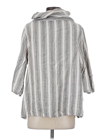 bryn WALKER 3/4 Sleeve Button-Down Shirt (view 2)