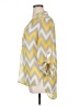 Tacera 100% Polyester Chevron-herringbone Yellow 3/4 Sleeve Blouse Size XL - photo 5